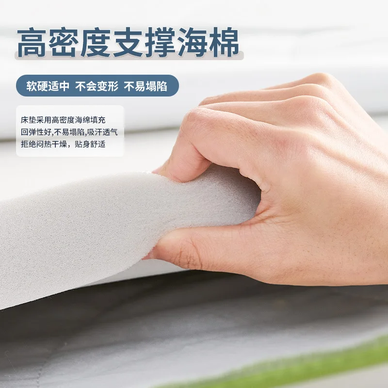 مرتبة إسفنجية، سرير فردي في سكن الطلاب، وسادة مرتبة، تأجير حصير قابل للإزالة والغسل، ناعم متواضع #3