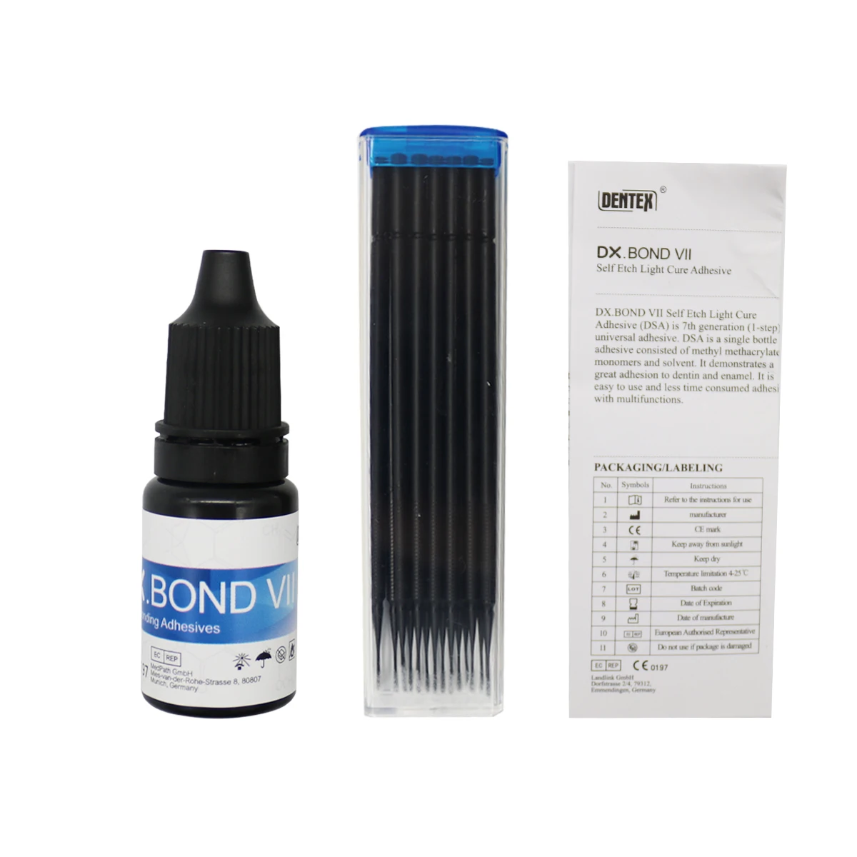 3ml/bottle DX. BOND VII Dental Self Etch Light Cure