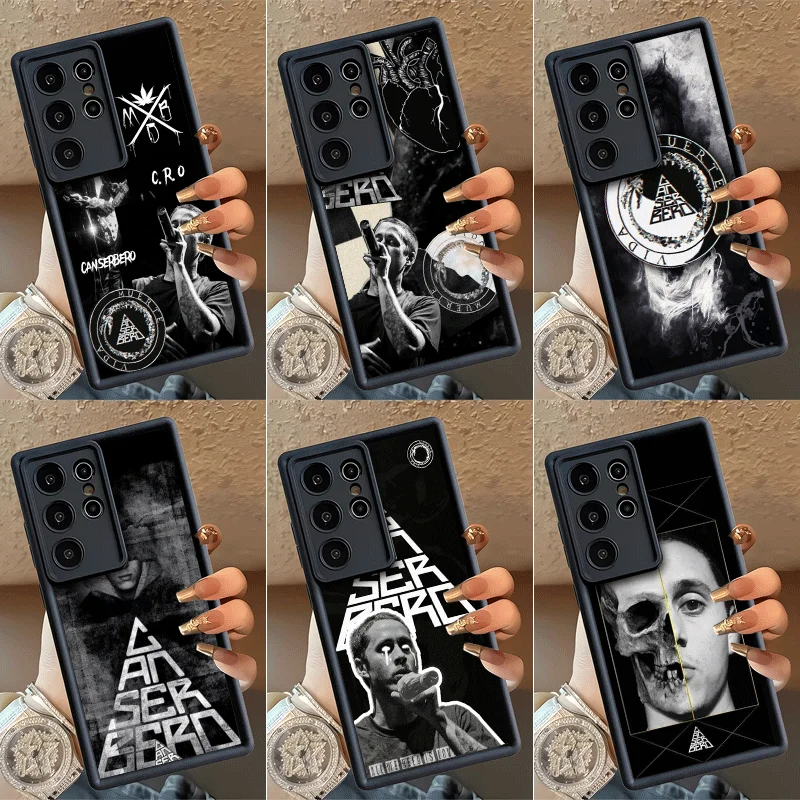 Residente C-Canserbero Shockproof Phone Case For Samsung Galaxy S23 S24 S25 S26 Ultra S21 FE S20 Plus 5G Silicone Cover