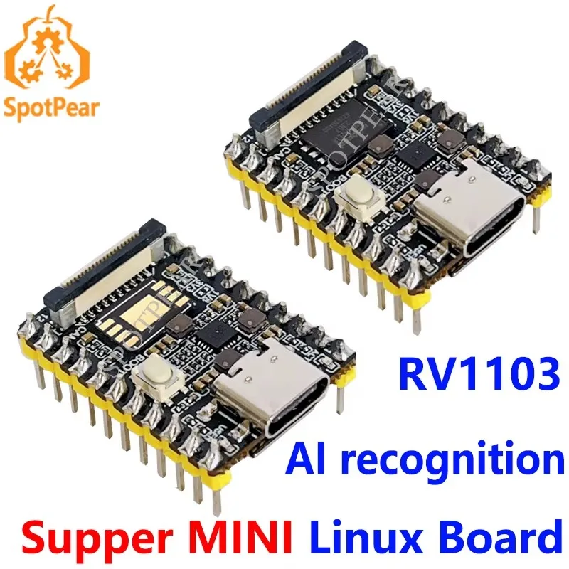 【Autoryzowane agencje】 LuckFox Pico Mini Linux RV1103 Rockchip Supper MINI AI Board ARM lepszy niż Raspberry Pi Pico