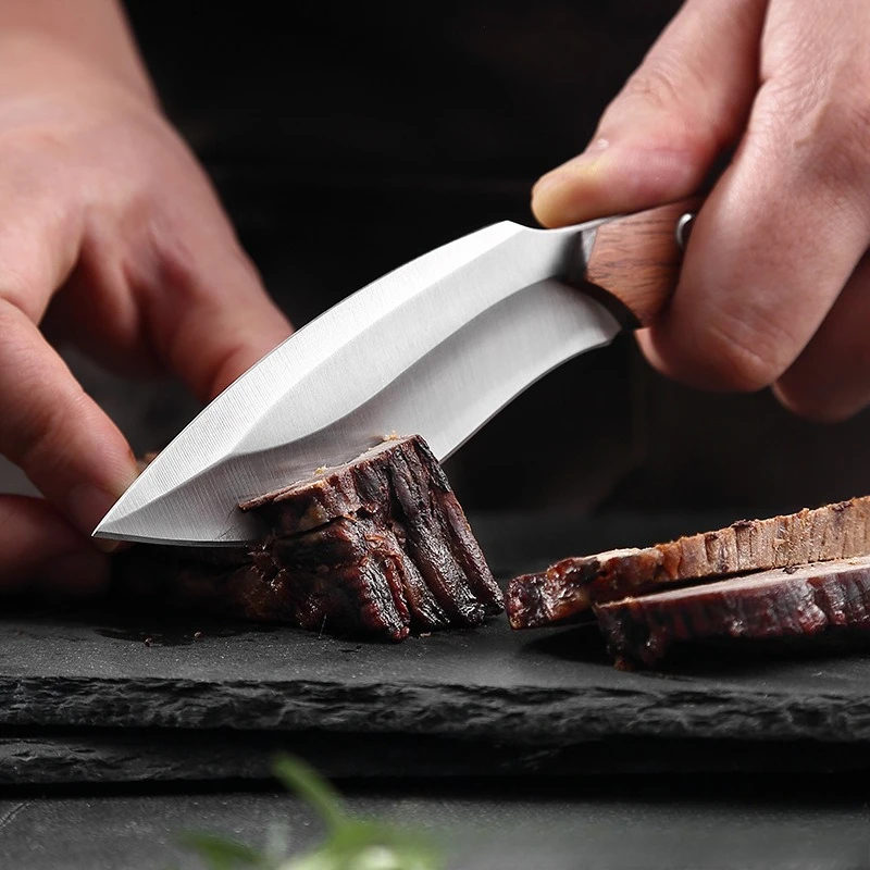 

Kitchen Knife Boning Knife Stainless Steel Meat Fruit Knife Butcher Utility Knives Perfect for Household Cooking Kitchen Knives