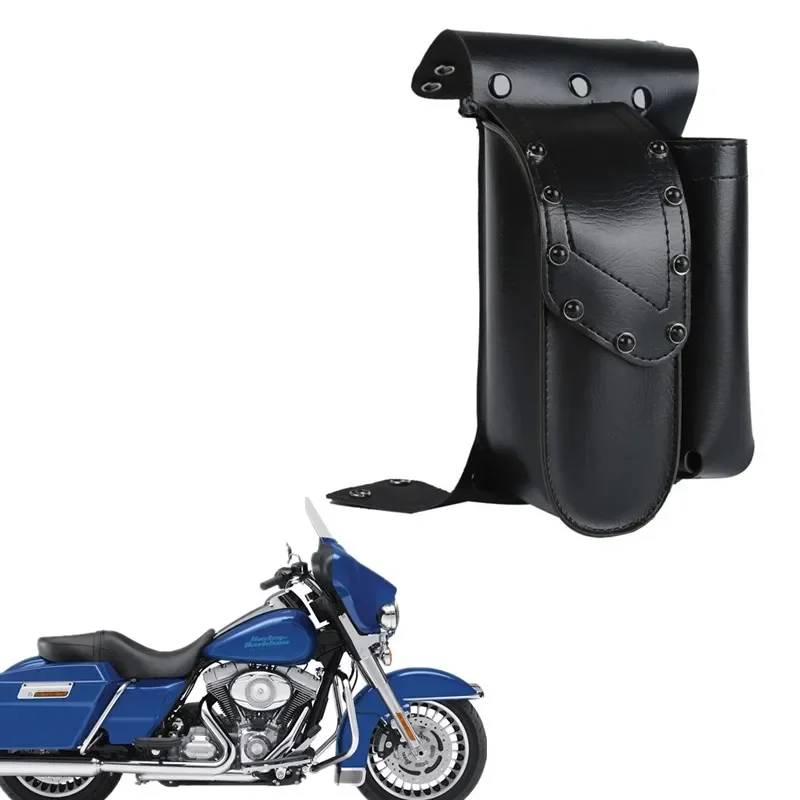 MOTO For Harley Touring Electra Road Street Glide Accessories Motorcycle Crash Bar Bag Water Bottle Holder