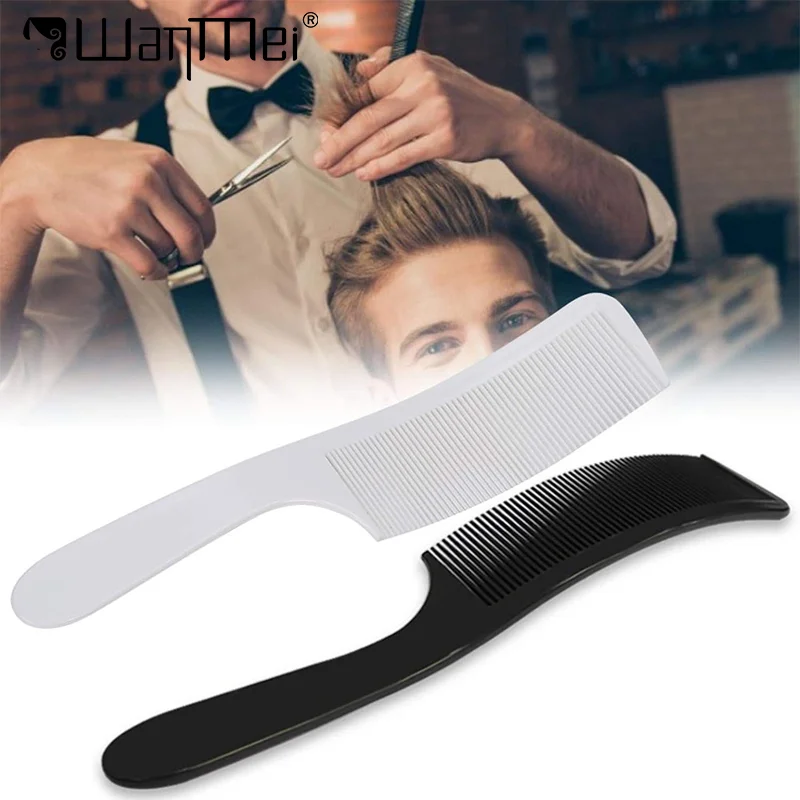 

Профессиональная расческа для выцветания, изогнутая бритва, расческа для стрижки волос, антистатическая расческа с плоским верхом, парикмахерские инструменты для укладки, салон