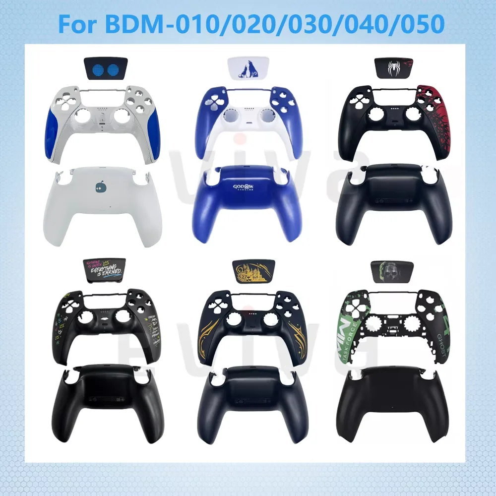 Housing Shell Kit For PS5 Controller Front Faceplate Case Back Cover Touchpad For Ps5 Gamepad BDM-010/020/030/040/050