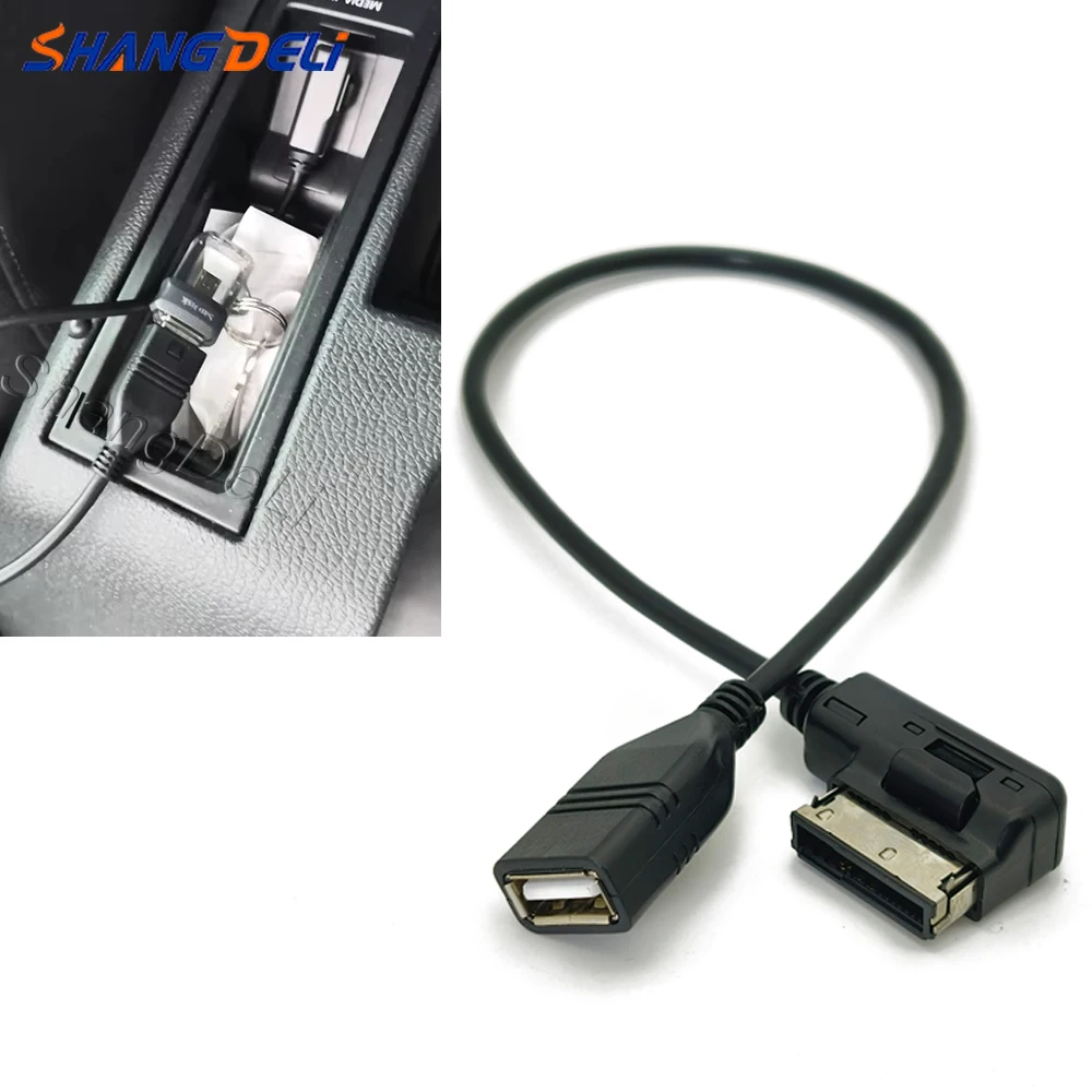 

Автомобильный интерфейсный порт, аудиовход, USB-кабель, адаптер для VW Golf Jetta для Audi A3 A4 A5 A6 A8 Q5 Q8 Q7 A4L A6L