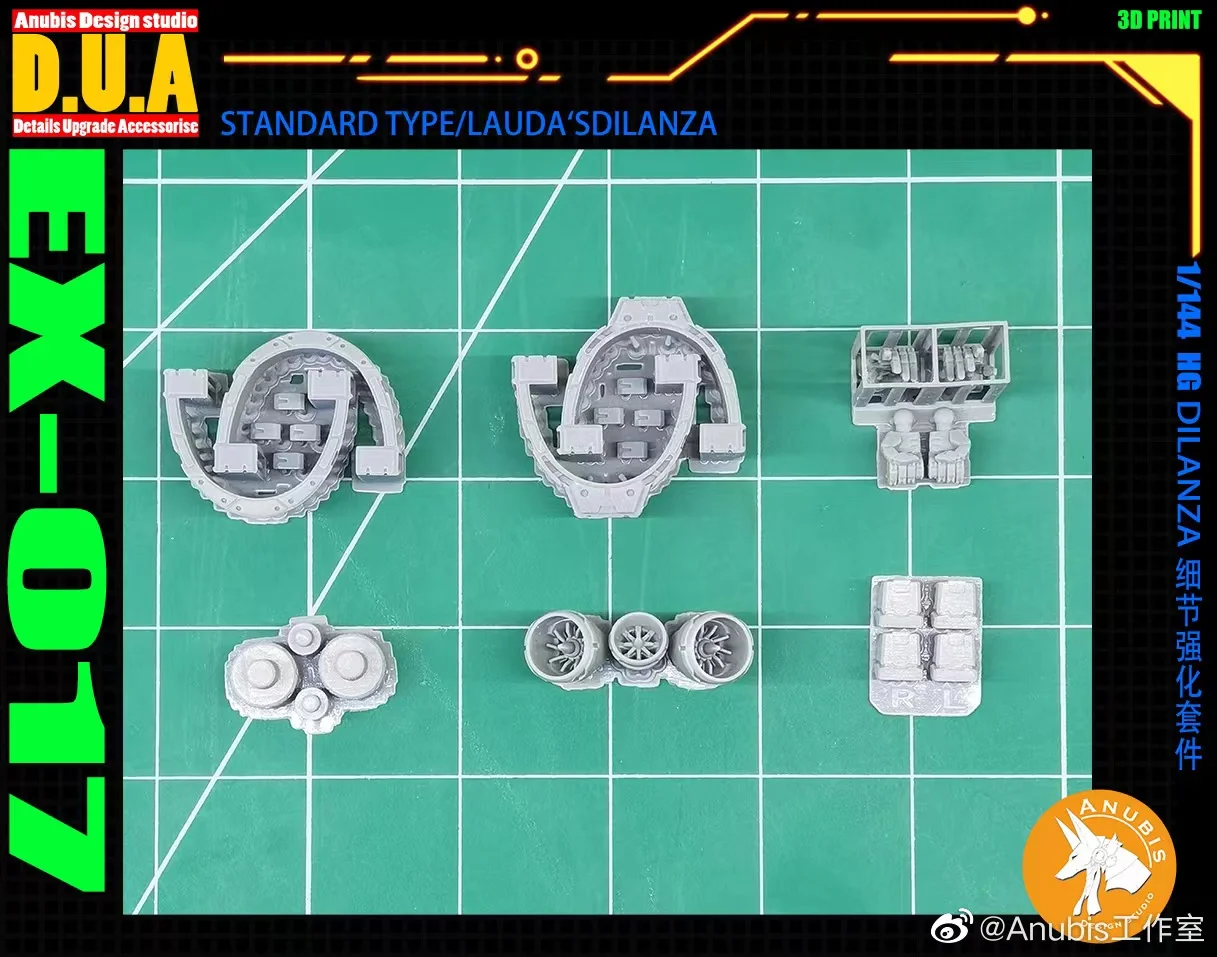 Anubis HG Quecksilber Enchant ress Dilanza Details modifiziert Ex017 Zubehör Modell