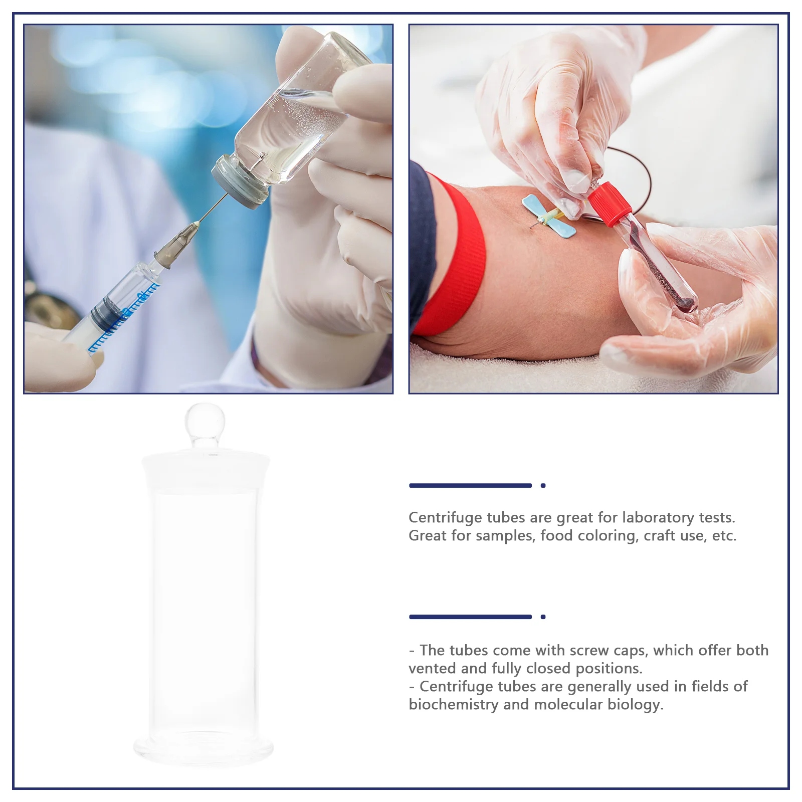 High Temperature Resistance Laboratory Sample Bottle Supplies Glass Specimen Display Dome Reagent with Lid