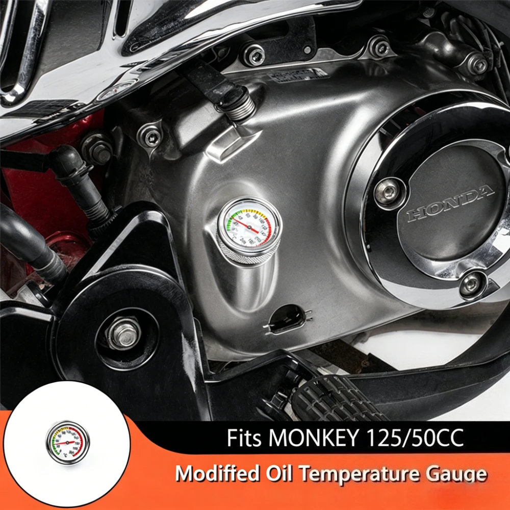 

Крышка топливного бака мотоцикла с указателем температуры масла и термометром для HONDA Monkey125 CC50 Monkey 125 CC 50