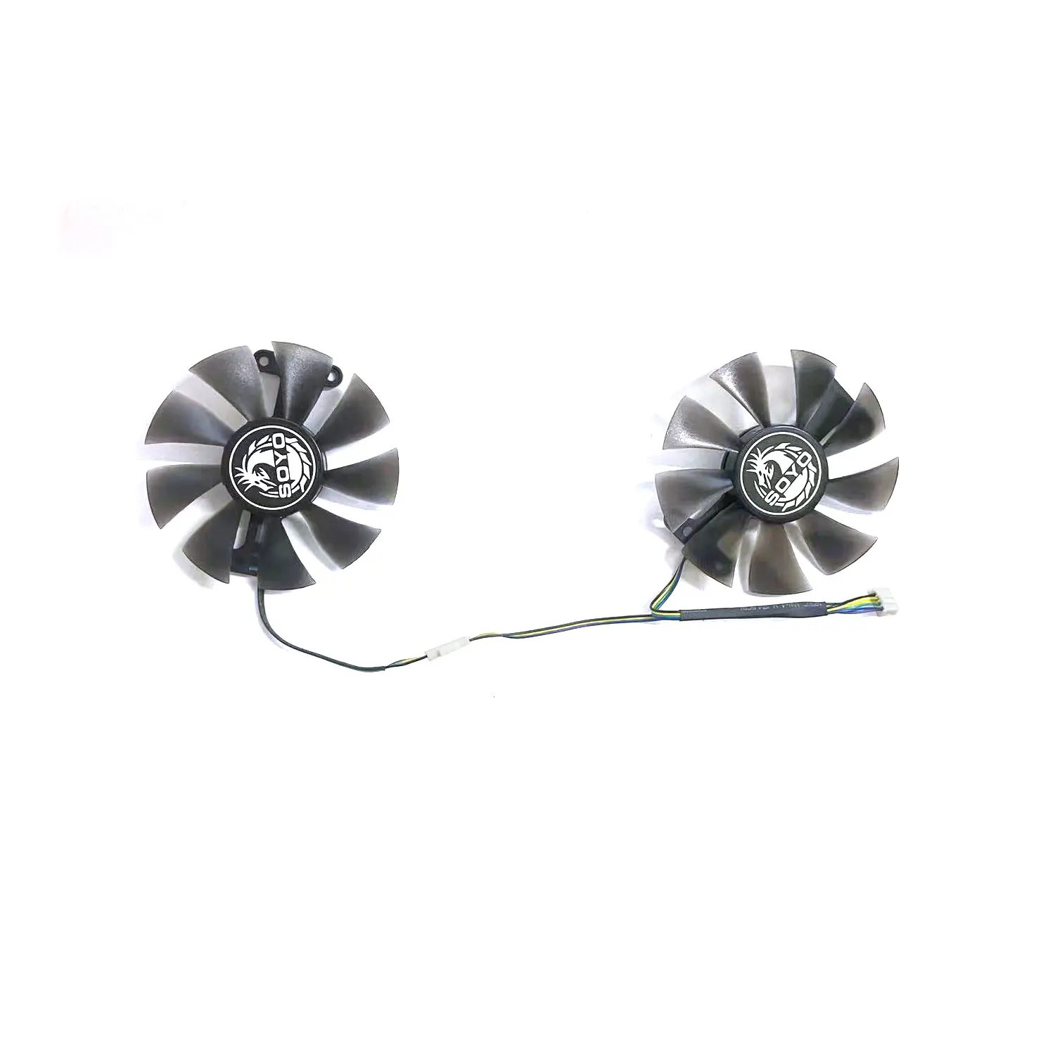 

Новый 85 мм 4-контактный вентилятор RX 580 для графического процессора SOYO AMD RX 580, замена вентилятора видеокарты