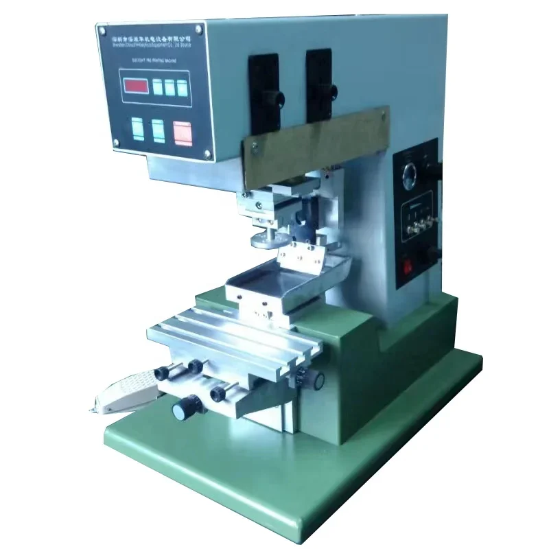 Cheap Price Hot sale high quality tabletop plastic ruler pad printing machine