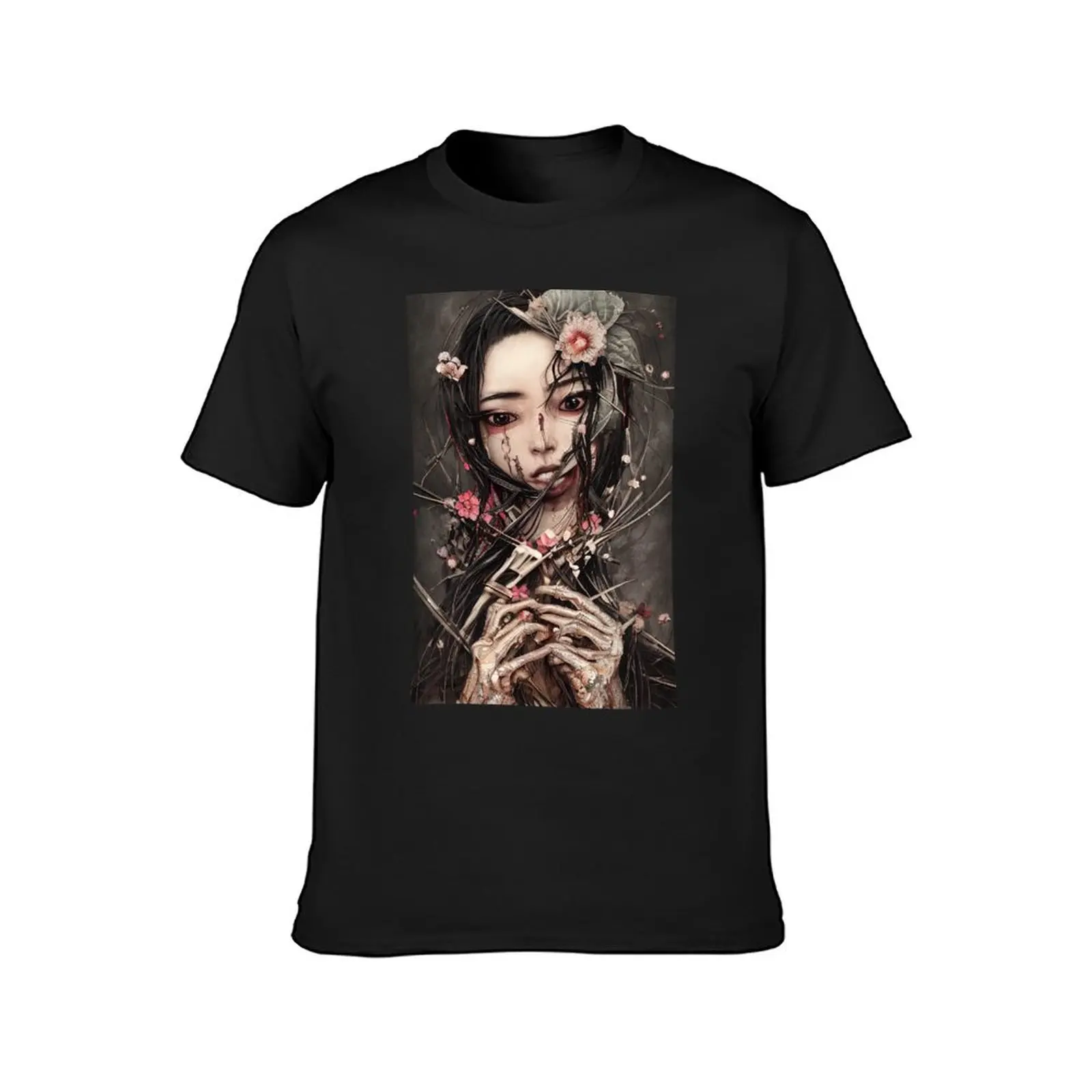 Kuchisake-Onna, japanese mythology creature T-Shirt customizeds plus size tops summer clothes mens big and tall t shirts