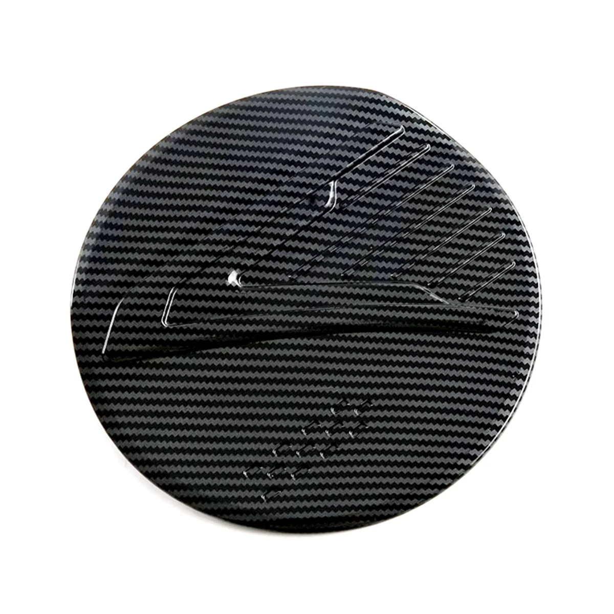 For Yaris Ativ/Vios 2023 2024 Car Fuel Tank Cover Oil Cap Anti-Scratch Panel Trim Accessories ABS Carbon Fiber