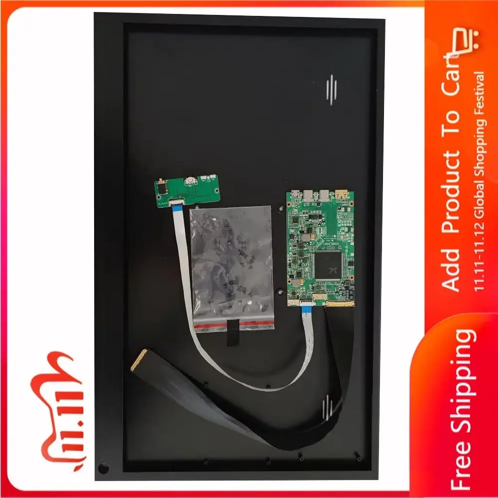 4k-lcd-driver-board-hdmi-compatible-type-c-edp-led-lcd-panel-for-b173han04-1920x1080-panel-173-metal-case-alloy-box-cover