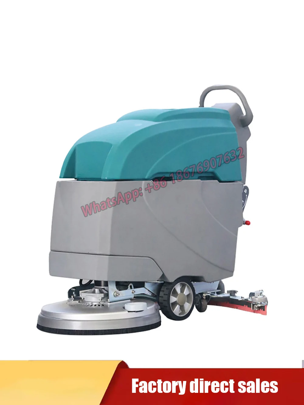 

The hand-operated electric floor scrubber is a multifunctional machine that combines washing, mopping, and suction capabilities