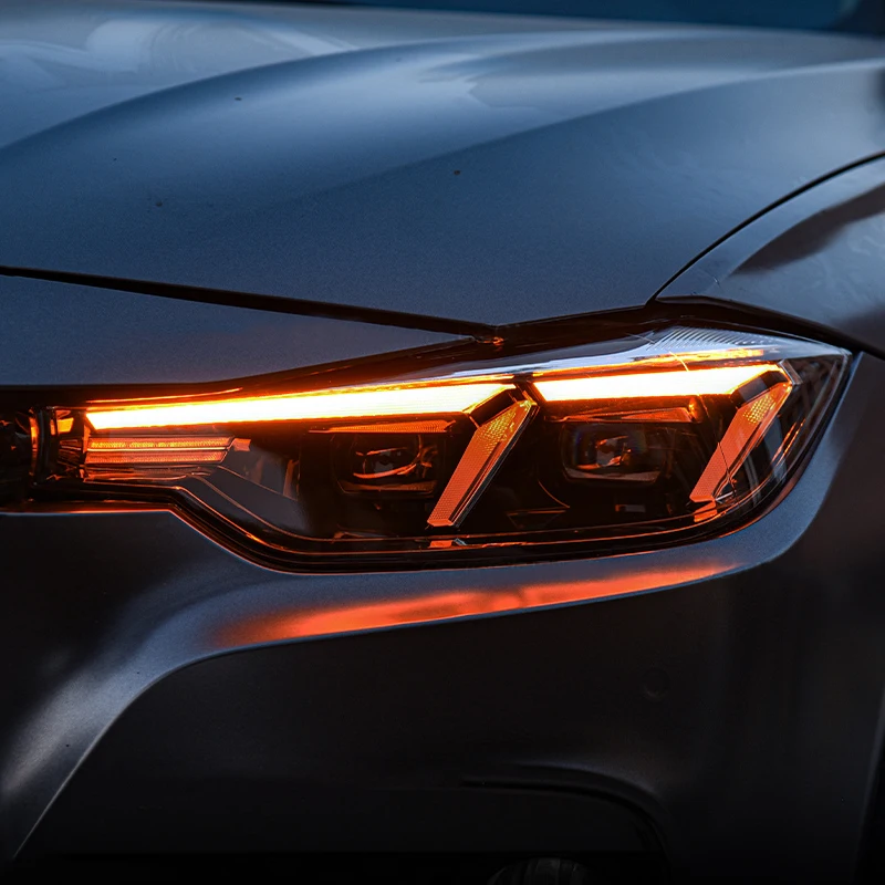 

Для BMW 3Seires F30 F35 Передний фонарь 316i 320i 328i 330i 335i 2012-2019 Светодиодные фары Высокие и низкие сигнальные лампы Автомобильные аксессуары