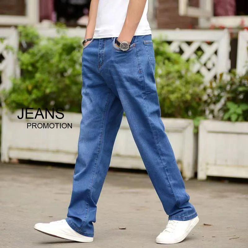 Men's Spring 2026 Loose Harem Pants Denim Retro Solid Comfortable Harajuku Straight Jeans Simple Fashion Versatile Cargo Trouser