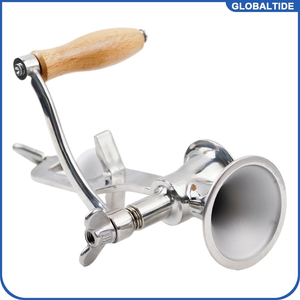 Full Stainless Steel Classical Kitchen Tool Manual Poppy Mill Grain Seeds Mill Hand Operated Nut Grinder And Spice Grinder