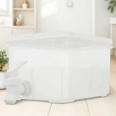 

Large Capacity Cold Water Jug Pp Material Beverage Dispenser For Party Drink Supply Desktop Drink Dispenser Household