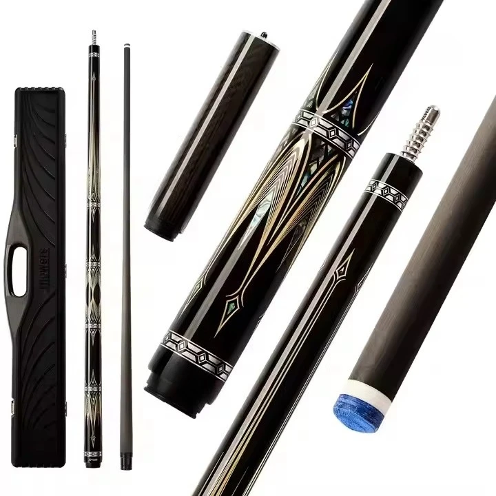 

Cue Jf20-26 Gold Armor Billiards Kit Carbon Fiber Pool Cue Low Deflection Pool Cue Stick for Sale