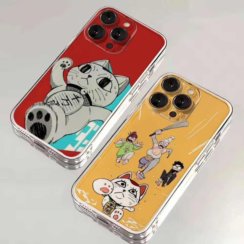 

Anime D-Dandadan Momo Phone Case For iPhone 16,15,14,13,12,11 Plus,Pro,Max,XR,XS,X,7,8 SE,Mini Transparent Silicone Soft