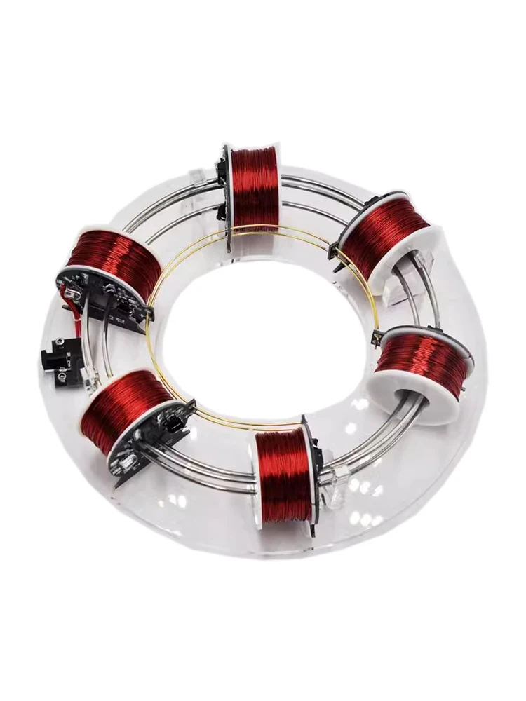 Electromagnetic Accelerator Ring Toy, Hi-Tech, Model Physics, DIY Kit, Kid's Gift, Cyclotron