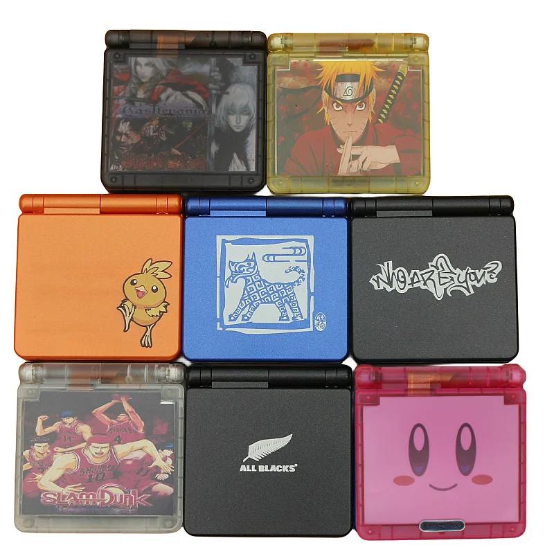 Remplacement complet de la coque du boîtier pour garçon, housse de protection, délibérément, thème de l\'édition limitée, console Advance SP, jeu GBA