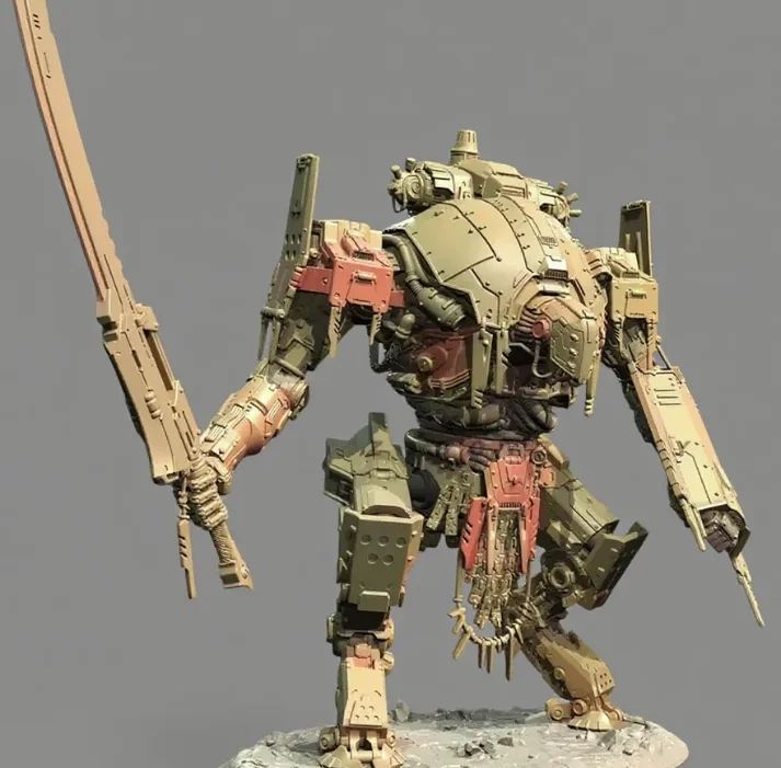 The height of man 65mm 85mm 105mm Resin soldier colorless and self-assembled TD-7391/3D
