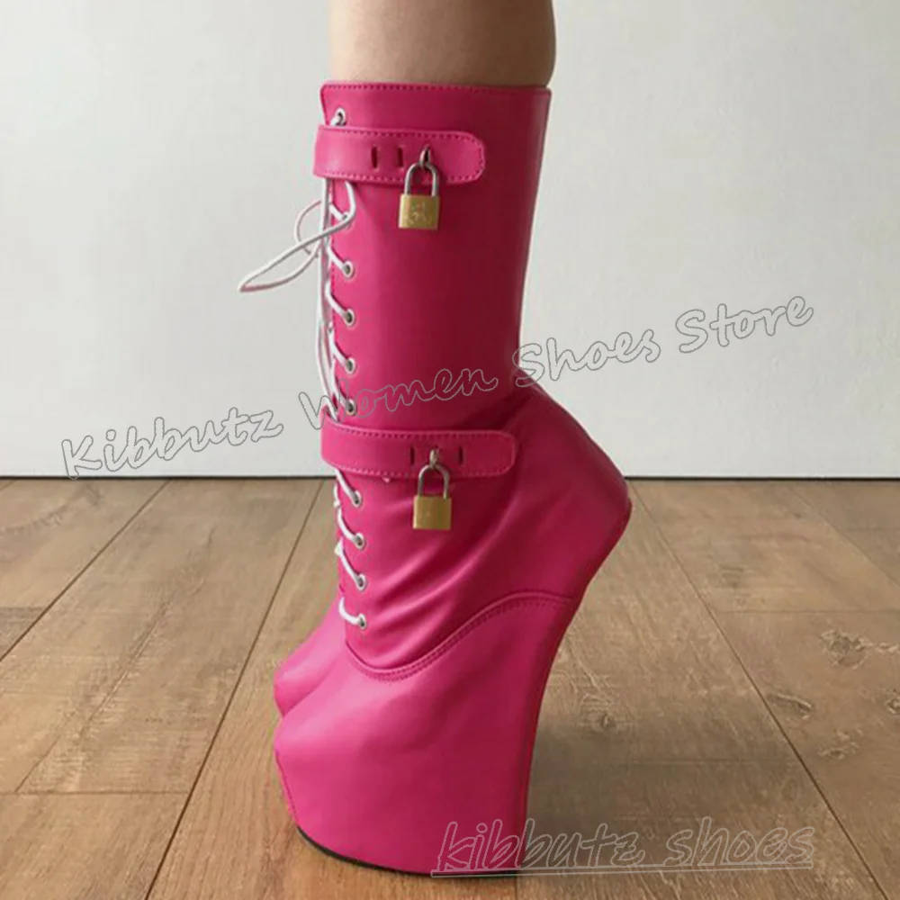 

Сапоги до колена на каблуке с пряжкой на ремне, кожаные однотонные модные элегантные лаконичные пикантные роскошные женские туфли с круглым носком, новинка