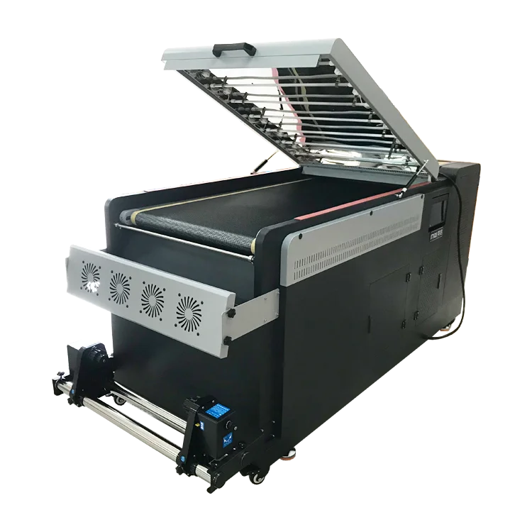 4 Head Shaker with Touch Screen Automatic Dtf Powder Shaking Machine 60cm Powder Shaker