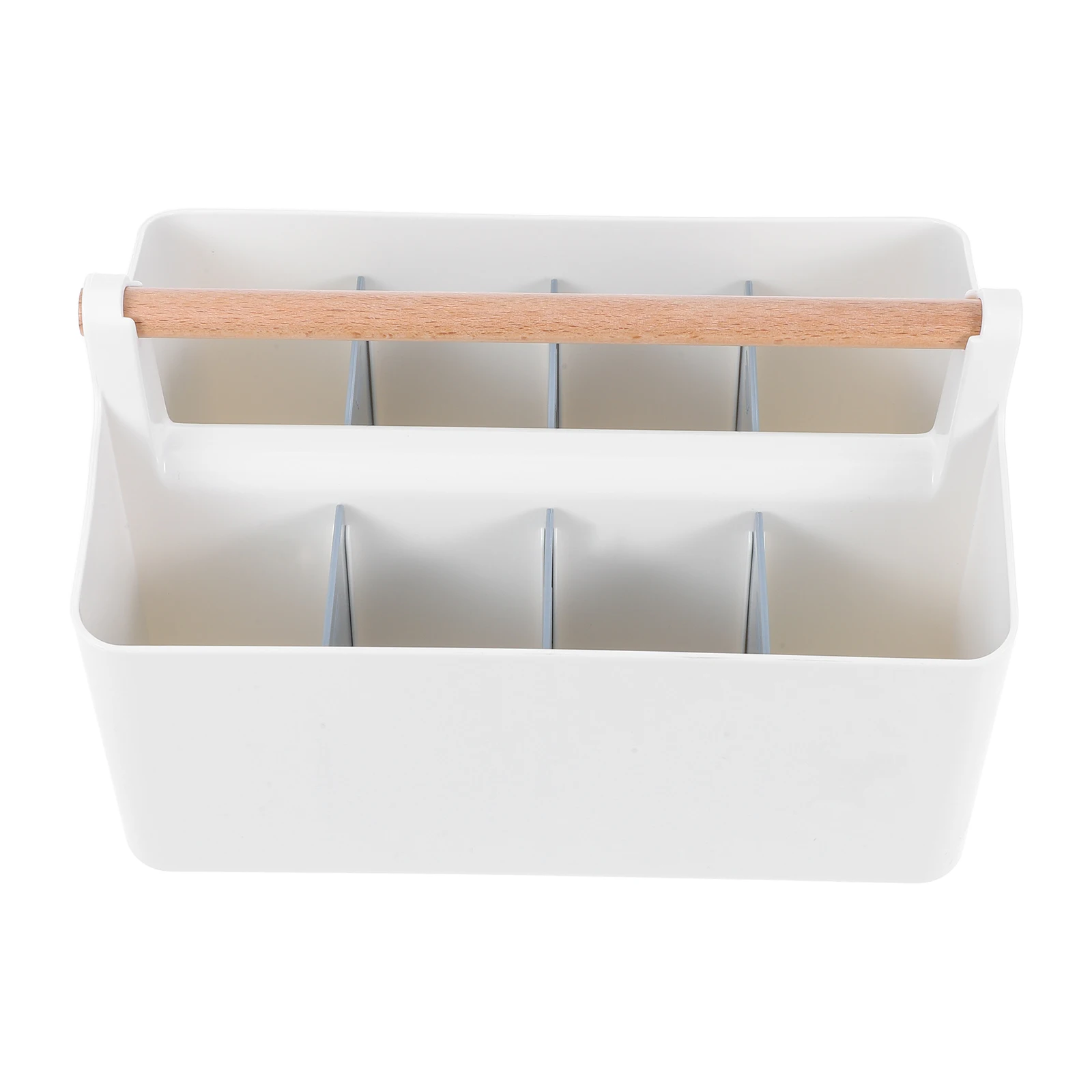 

Portable Storage Caddy With Handle Adjustable Makeup Brush Holder Organizer For Craft Supplies Art Materials Bathroom