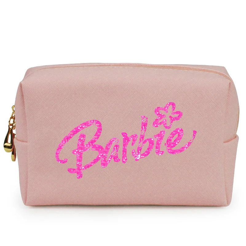 Kawaii Barbie borsa per il trucco delle donne borsa per cosmetici portatile borsa per la conservazione Mini borsa per rossetto borsa piccola borsa