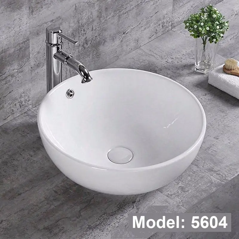 European Ceramic Table Basin, Simple Art Wash Basin, Creative Basin