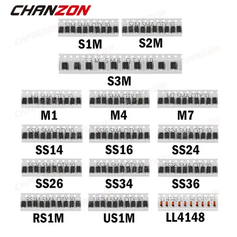 SMD Schottky Diode Set with Fast Switching CHANZON