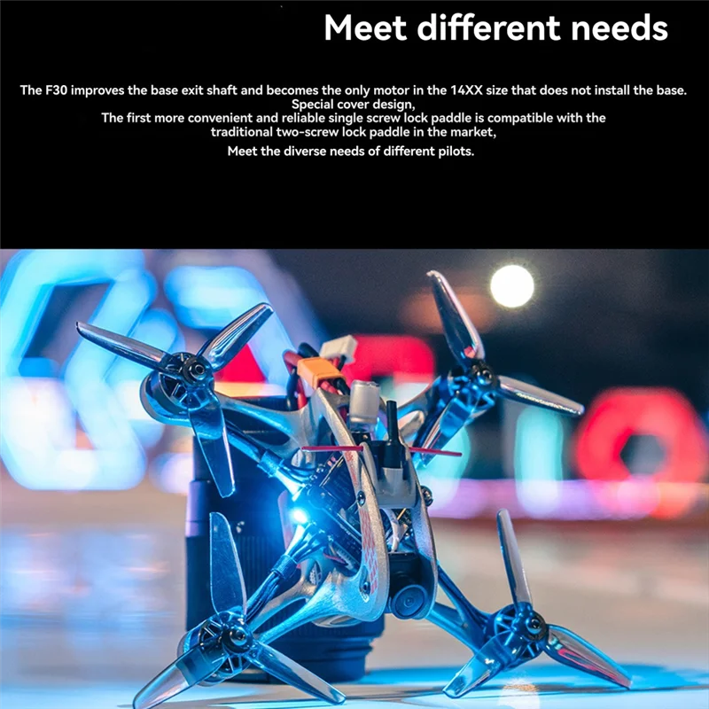 

T82C Hot Sale-T-MOTOR F30 Brushless Motor Ultralight Micro Brushless Motor For 3Inch RC FPV Racing Drone 6S