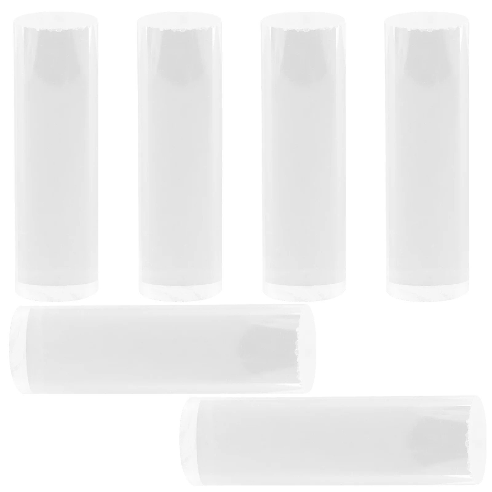 6pcs Clear Dowel Rods Set Acrylic Craft Support Rods For Micro Landscape Fish Tank Decor Plant Cake Topper Display Craft