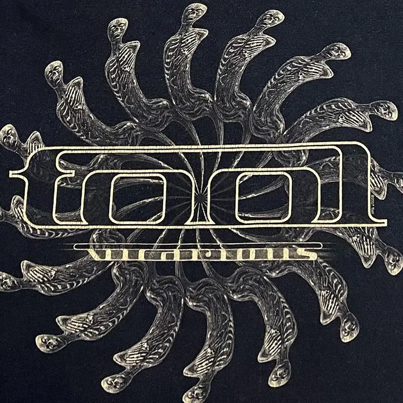 تي شيرت Groupe Americain Heavy Metal Rock تي شيرت Imprimé En Coton À Manches Courtes Ruffian Beau Ras Du Cou