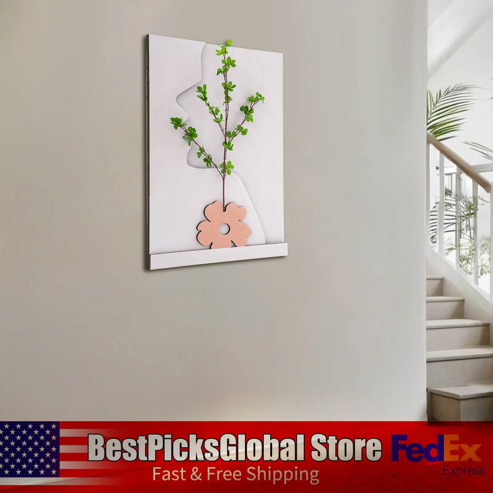 

Светодиодный настенный декор 60 х 80 см, металлическое настенное искусство с подсветкой, текстура песчаника, декор из искусственного растения для гостиной, офиса, 110 В