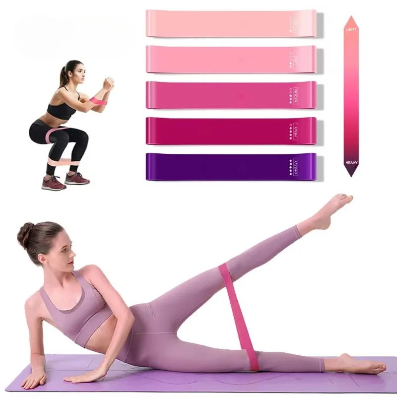 Elastic Resistance Bands Yoga Training Gym Fitness Gum Pull Up Assist Rubber Band Crossfit Exercise Workout Equipment