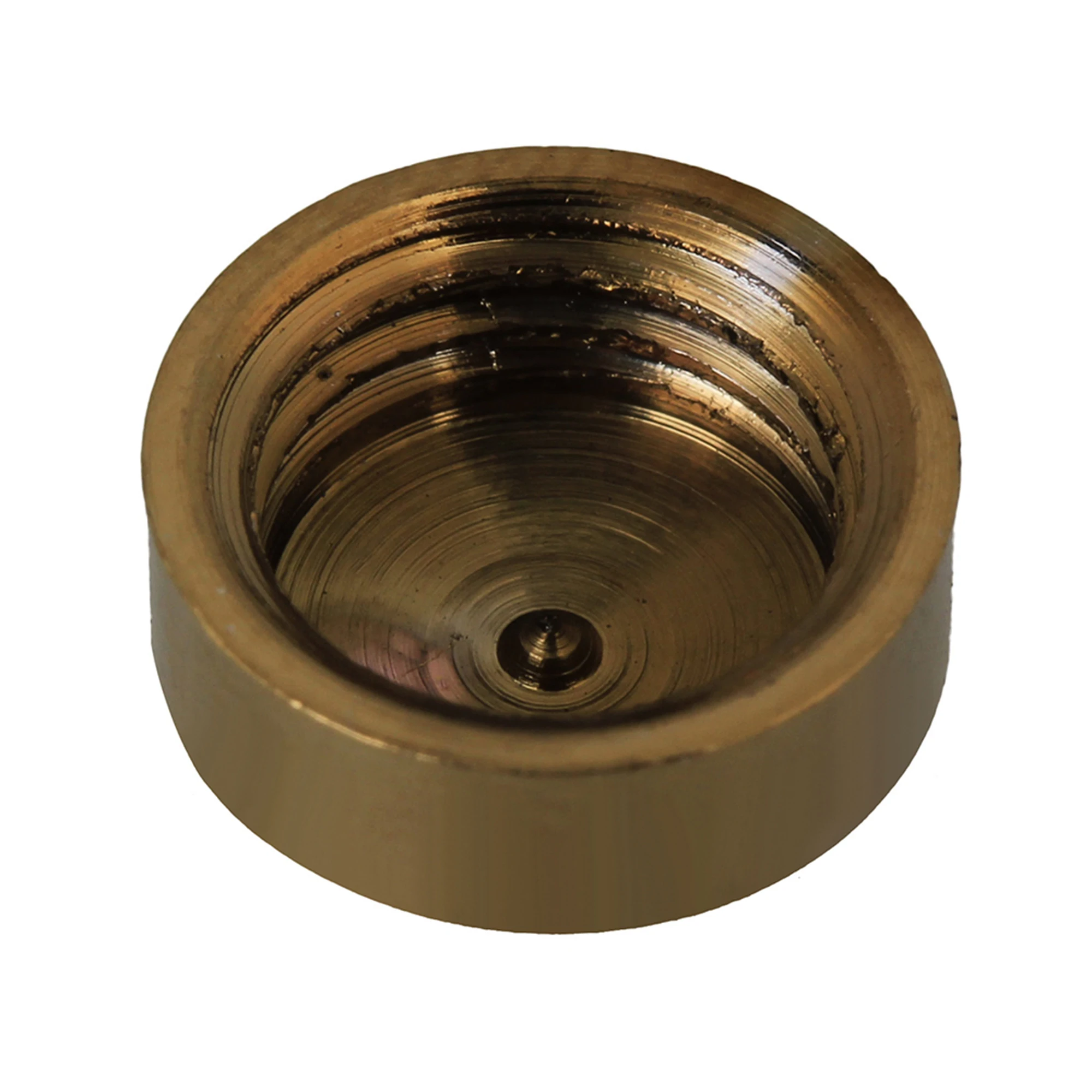 16pcs Furniture Decor Copper Golden Cap Nails for Mirror Decor 10mm Dia