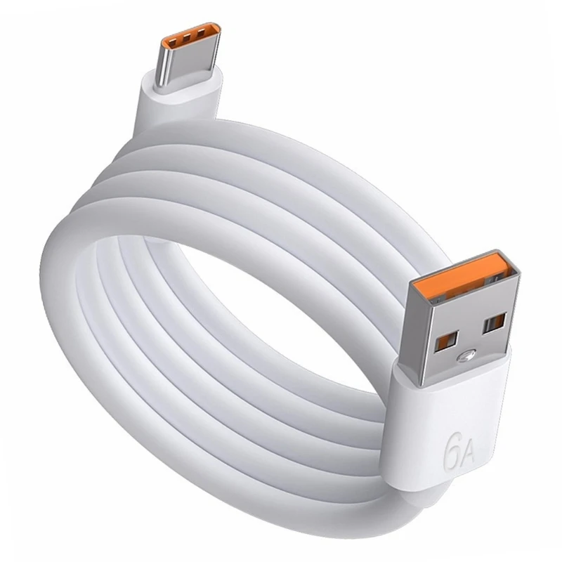 Cable USB C de carga rápida de 66W y Cable de datos de 40Mbps, carga de 6,0A para múltiples dispositivos móviles, 100cm/150cm/200cm/30cm