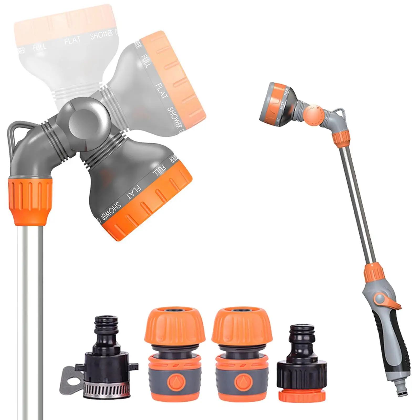 Garden Hose Wand with G3/8 Thread Connector for Yard Flowers Multifunctional