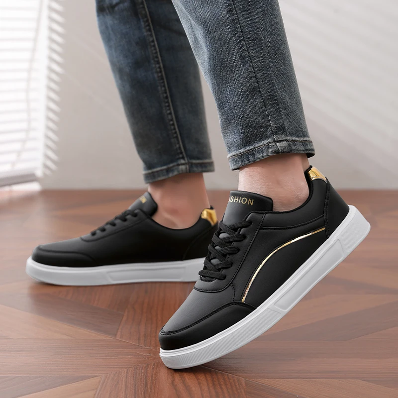 

MAEDEF Men's Casual Shoes Soft Comfortable White Vulcanized Shoes Leisure Male Sneakers Skateboard Shoe Men Women Moccasin Shoes