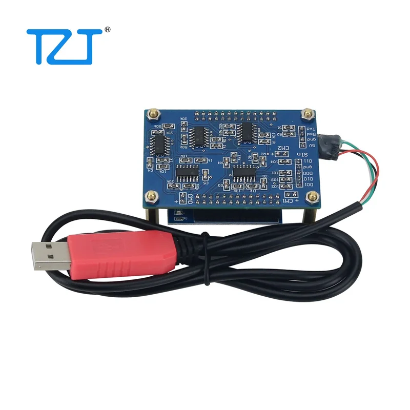 TZT Four Quadrant Photodetector Spot Position Detector 2D Photodetector Module Comes with Source Code