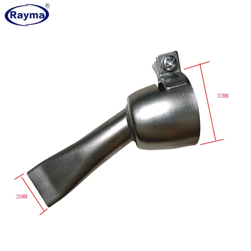 

20mm Flat Weld Nozzle for Vinyl PVC Plastic Hot Air Welder for Leister/ BAK Tarpaulin Welding Maintenance Water-proof