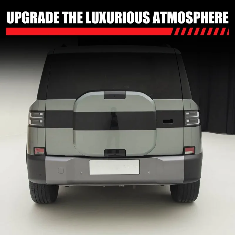 Maletero de aleación de aluminio, divisor de mochila pequeña, organizador de carga duradero para BYD Formula Leopard Ti7, accesorios interiores de coche