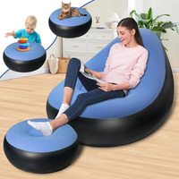 Lazy Beanbag Sofas Cover Chair No Filler Lounger Seat Bean Bag Pouf Puff Couch Tatami Living Room High Quality Inflatable Bed