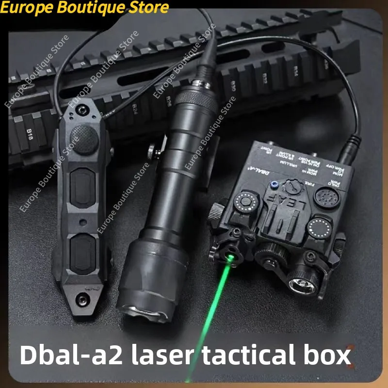 

Лазерный целеуказатель DBAL-A2 PEQ15 с красной/зеленой точкой и ИК-лазером, фонарь M600, белый тактический фонарь Armas, совместимый с планкой Picatinny 20 мм
