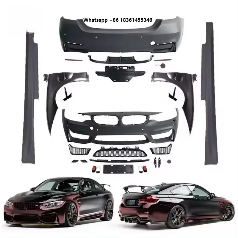 

For F32 Body Kit F33 F36 M Sport PP Car Parts Accessories MT Style 2013-2022 Body Kit M Sport Kit
