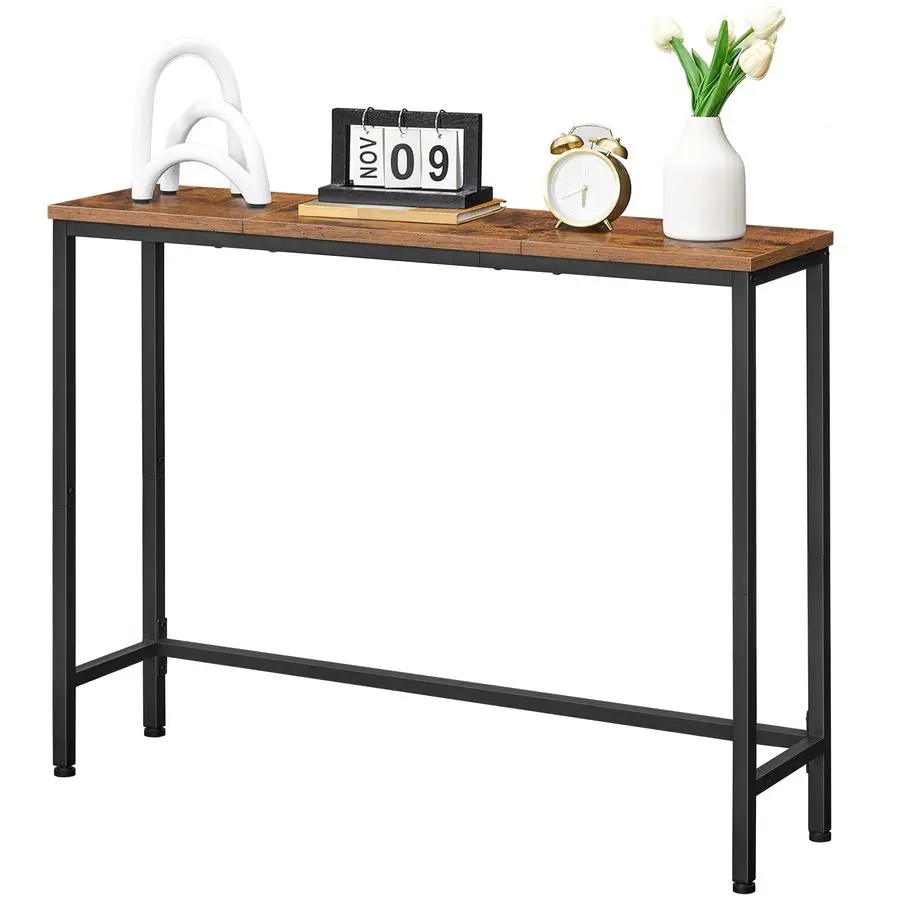

Narrow Console Table, 39.4 Small Entryway Table, Thin Sofa Table, Side Table, Display Table, for Hallway, Bedroom, Living Room,