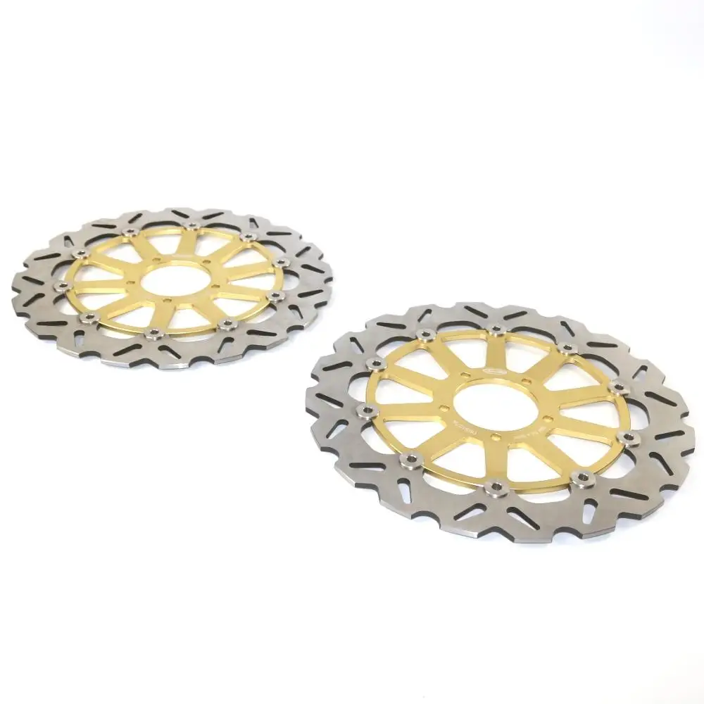 Motorcycle Brake Rotors Dominator Floating Front Brake Disc for DUCATI DIAVEL 1200/MONSTER 1200/MULTISTRADA 1200